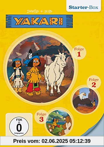 Yakari - Starter-Box [3 DVDs] von Xavier Giacometti