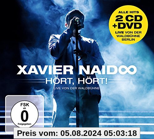 Hört,Hört! Live von der Waldbühne (2 CDs + DVD) von Xavier Naidoo