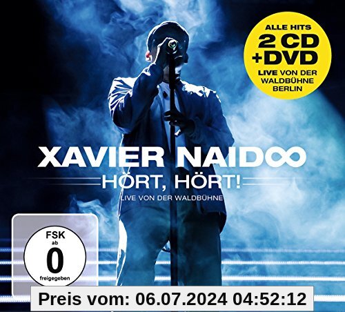 Hört,Hört! Live von der Waldbühne (2 CDs + DVD) von Xavier Naidoo