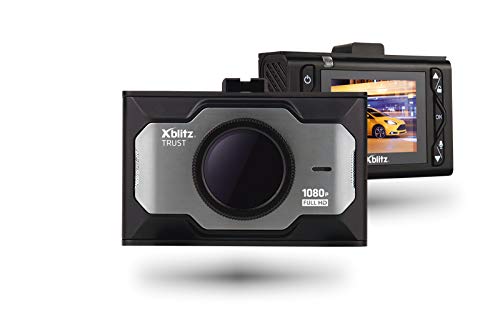 XBLITZ Trust, Autovideorekorder, Superkondensator-Technologie, Full HD, HDR-Qualität, Auflösung max. 1920x1080, Autovideorekorder, Fahrtenrekorder, Superkondensator, Kamera, Auto von Xblitz