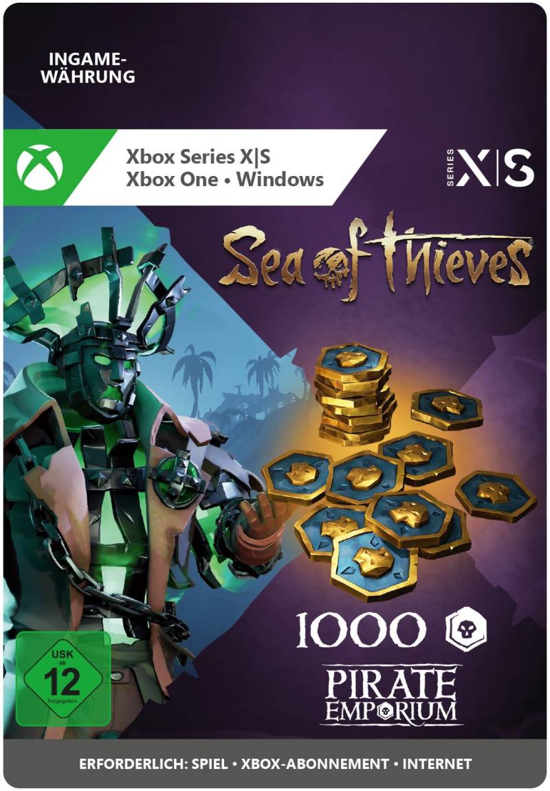 1000 Coins– Sea of Thieves Seafarer’s Ancient Coin Pack von Xbox Game Studios