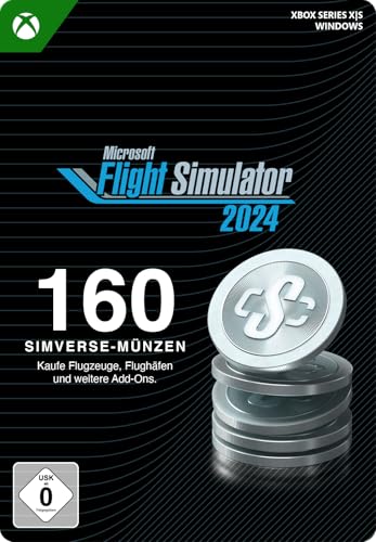 Microsoft Flight Simulator 2024 160 Simverse Coins | Xbox Series X|S - Download Code Microsoft Flight Simulator 2024 160 Simverse Coins | Xbox Series X|S - Download Code von Xbox Game Studios