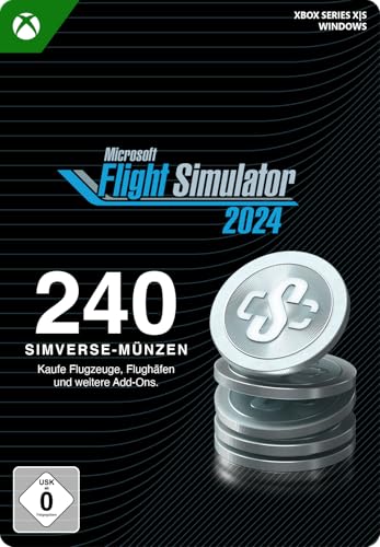 Microsoft Flight Simulator 2024 240 Simverse Coins | Xbox Series X|S - Download Code von Xbox Game Studios