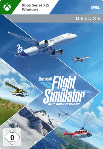 Microsoft Flight Simulator 40th Anniversary - Deluxe Edition | Xbox & Windows 10 - Download Code von Xbox Game Studios