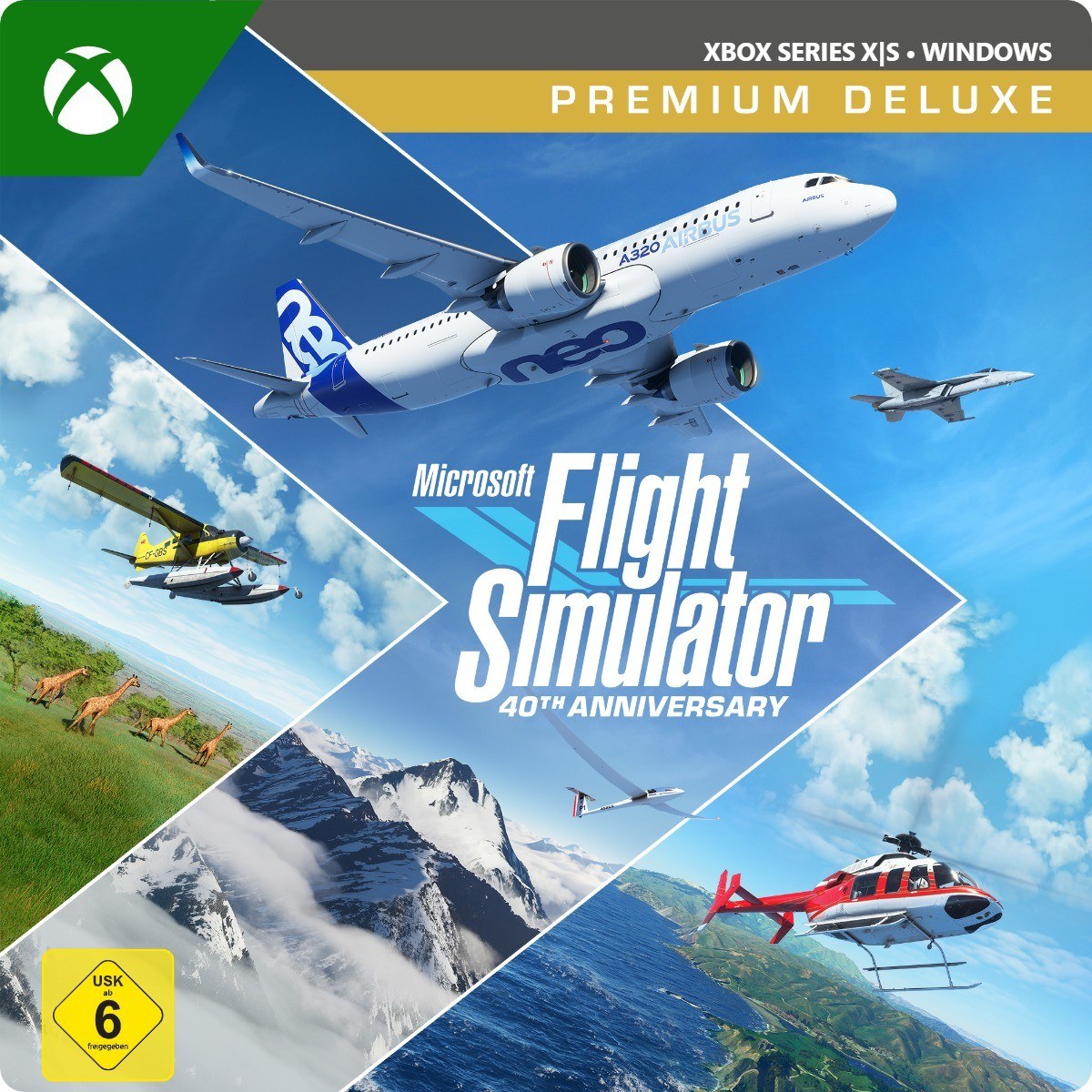 Microsoft Flight Simulator 40th Anniversary Premium Deluxe Edition Microsoft Flight Simulator 40th Anniversary Premium Deluxe Edition von Xbox Game Studios