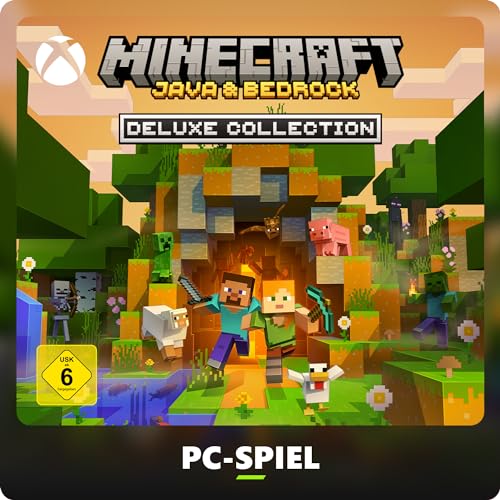 Minecraft: Java & Bedrock Deluxe Collection | Windows 10/11 - Download Code von Xbox