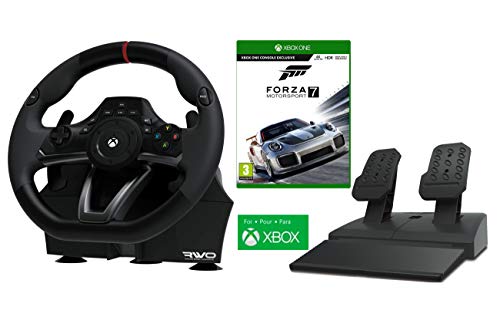 XBOX ONE Lenkrad und Pedale Orig. Licensed XBOX "Racing Overdrive" + Forza 7 Motorsport von Xbox One
