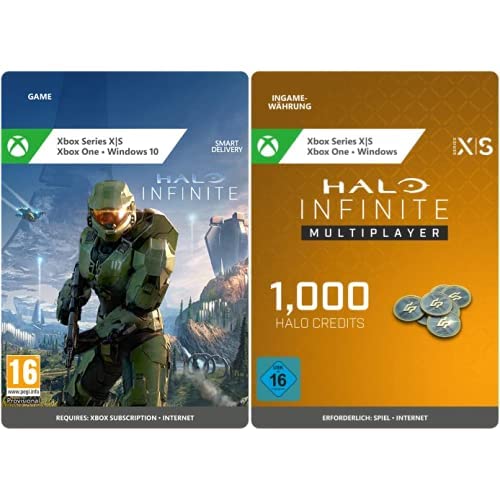 Halo Infinite: Standard | Xbox & Windows 10 - Download Code + Halo Infinite: 1000 Halo Credits | Xbox & Windows 10 - Download Code Halo Infinite: Standard | Xbox & Windows 10 - Download Code + Halo Infinite: 1000 Halo Credits | Xbox & Windows 10 - Download Code von Xbox