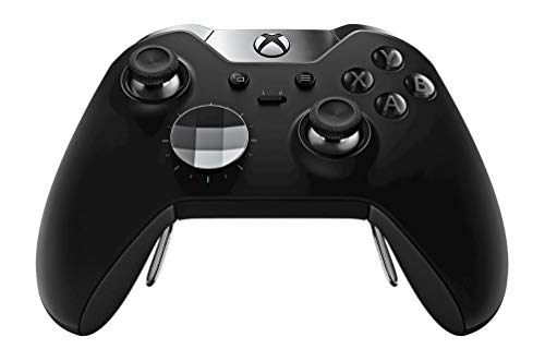Microsoft Xbox Elite Wireless Controller Gamepad Xbox One Schwarz - Spiele-Controller (Gamepad, Xbox One, D-pad, Kabellos, RF, AA) von Xbox