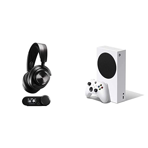 SteelSeries Arctis Nova Pro Wireless Xbox - Multi-System Gaming-Headset – Hi-Fi-Treiber – Active Noise Cancellation – Infinity Power System – Xbox, PC, PS5, PS4, Switch, Smartphone + Xbox Series S von Xbox