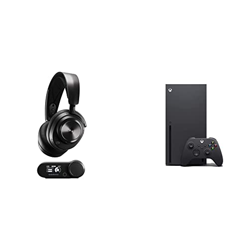 SteelSeries Arctis Nova Pro Wireless Xbox - Multi-System Gaming-Headset – Hi-Fi-Treiber – Active Noise Cancellation – Infinity Power System – Xbox, PC, PS5, PS4, Switch, Smartphone + Xbox Series X von Xbox