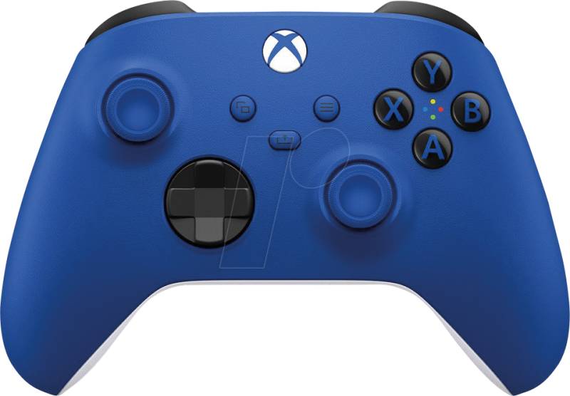 XBOX QAU-00009 - Xbox Wireless Controller, Shock blue von Xbox