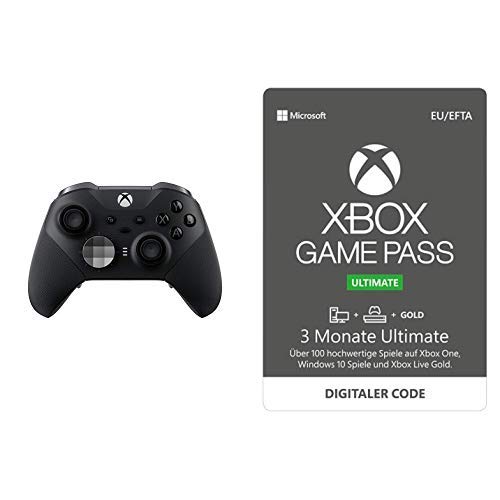 Xbox Elite Wireless Controller Series 2 + 3 Monate Mitgliedschaft | Xbox Game Pass Ultimate [Download Code] von Xbox