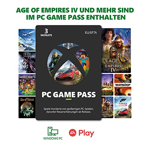 Xbox Game Pass for PC | 3 Month | Mitgliedschaft beinhaltet Age of Empires IV | Windows 10 - Download Code von Xbox