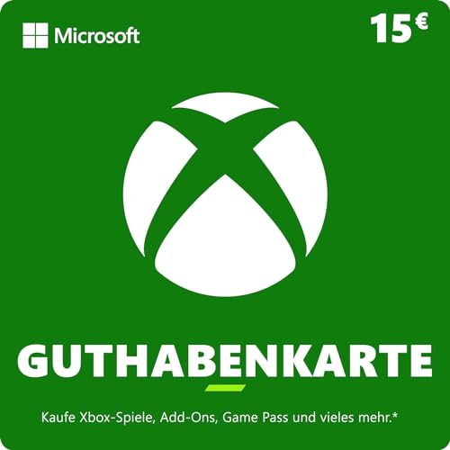 Xbox Guthaben | 15 EUR | Xbox Series X|S, Xbox One & Windows [Download Code] von Xbox