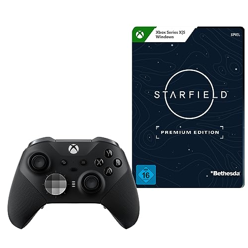 Xbox Microsoft Xbox Elite Series 2 Wireless-Controller + Starfield Premium Edition| Xbox & Windows 10/11 - Download Code von Xbox