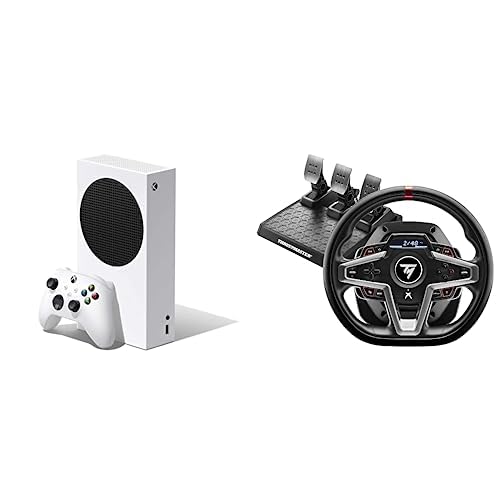 Xbox Series S + Thrustmaster T248 Force Feedback Racing Wheel und Pedalset von Xbox