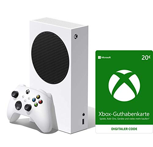 Xbox Series S 512GB + Xbox Live 20 EUR Guthaben [Xbox Live Online Code] von Xbox
