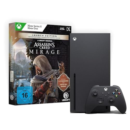 Xbox Series X + Assassins Creed Mirage Launch Edition Bundle von Xbox