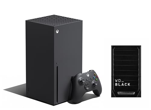 Xbox Series X + C50-Erweiterungskarte 1 TB, WD_BLACK von Xbox