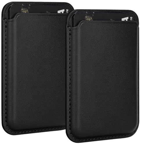 Xcase 2er Set Kartenhalter für iPhone, MagSafe-kompatibel, 3 Karten von Xcase