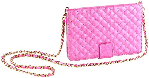 Xcase Umhängetasche Tablet: Design-Handtasche Cover für iPad Mini und Tablets bis 7,9", pink (Tablettasche, Tablet-Schultertaschen, Handy Hüllen) von Xcase