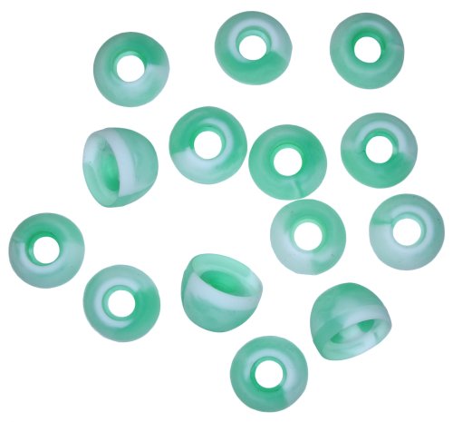 Xcessor 7 Paar (Satz Mit 14 Stück) Hochwertige Gummi Silikon Ohrpolster Ohrstöpsel Für In-Ear Ohrhörer. Kompatibel Mit Den Meisten In-Ohr Markenkopfhörern. Größe: M (Mittel). Smaragdgrün von Xcessor
