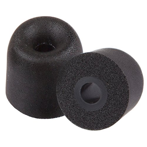 Xcessor FX4.0 (M) 4 Paar Memory Foam In Ear Kopfhörer Ohrpolster Größe Mittel. Schwarz von Xcessor