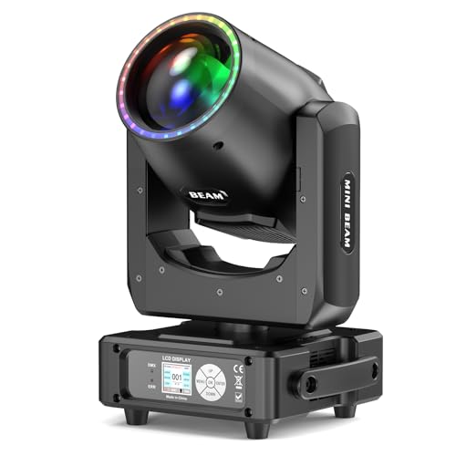 230W 7R Beam Moving Head LED Mini Bühnenlicht Strahler 14 Farben 14 Muster Prisma/Färbung/Strahl/Vernebelung mit RGB Leuchtring Disco DJ Partylicht für Hochzeits Bühne Party lichter lichteffekte 230W 7R Beam Moving Head LED Mini Bühnenlicht Strahler 14 Farben 14 Muster Prisma/Färbung/Strahl/Vernebelung mit RGB Leuchtring Disco DJ Partylicht für Hochzeits Bühne Party lichter lichteffekte von Xelletye