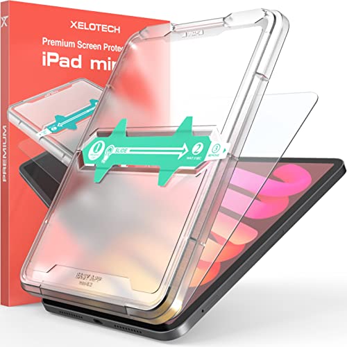 XeloTech Schutzglas für iPad mini 6 (6. Generation aus 2021) - Unsichtbar. Robust. Echtes Glas. Keine Plastikfolie. Displayschutz. von XeloTech