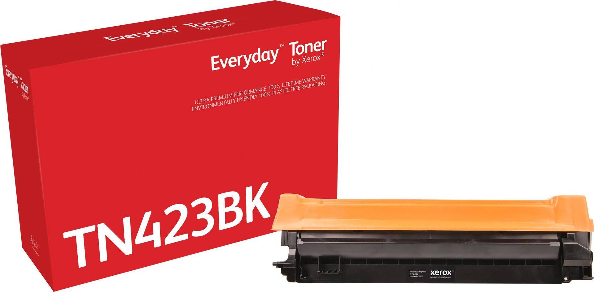 Everyday  Schwarz Toner von Xerox - kompatibel mit Brother TN-423BK - High capacity (006R4759) von Xerox
