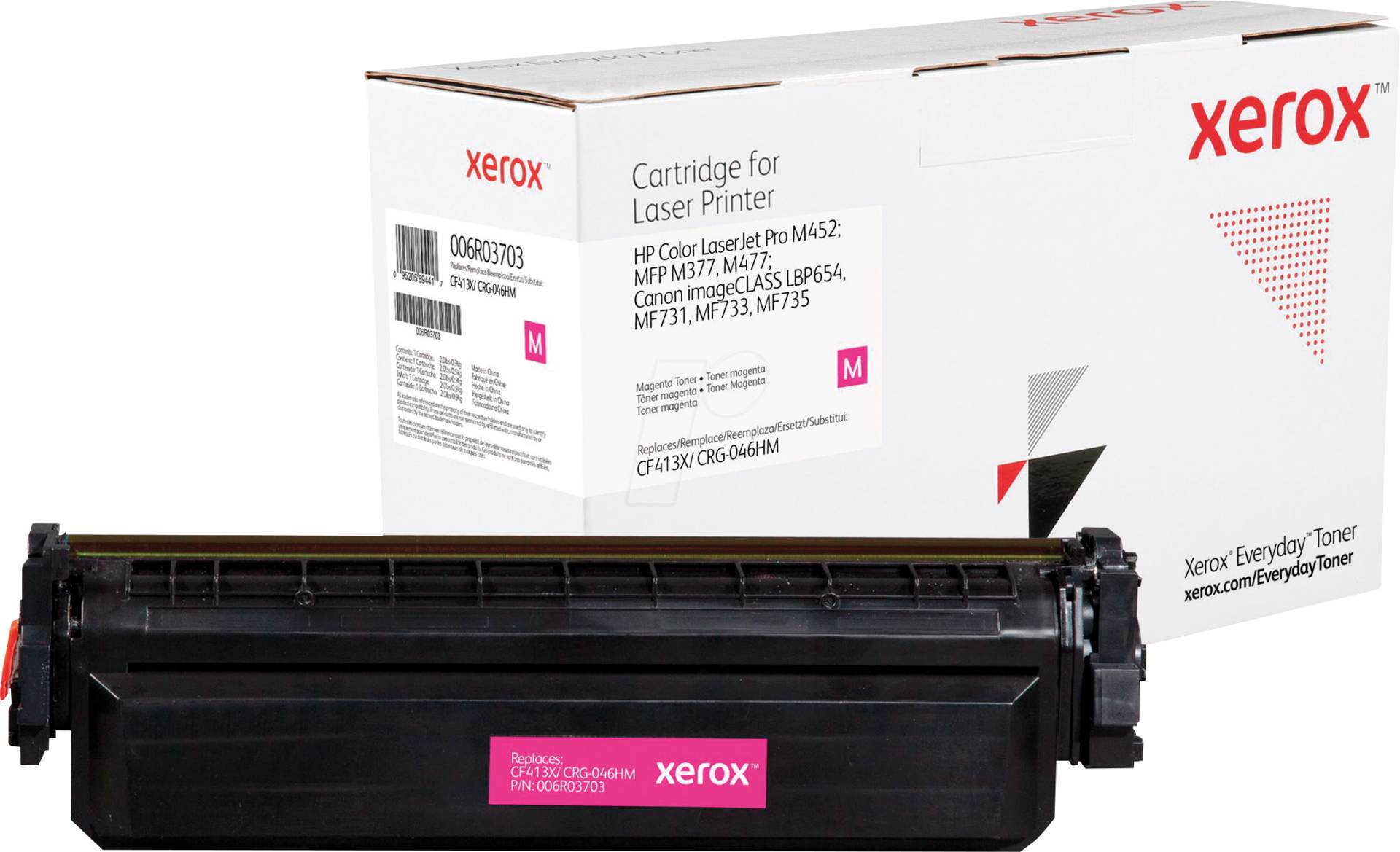 XEROX 006R03703 - Toner, magenta, 410X, rebuilt, HP von Xerox