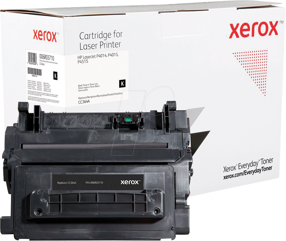 XEROX 006R03710 - Toner, schwarz, 64A, rebuilt, HP von Xerox