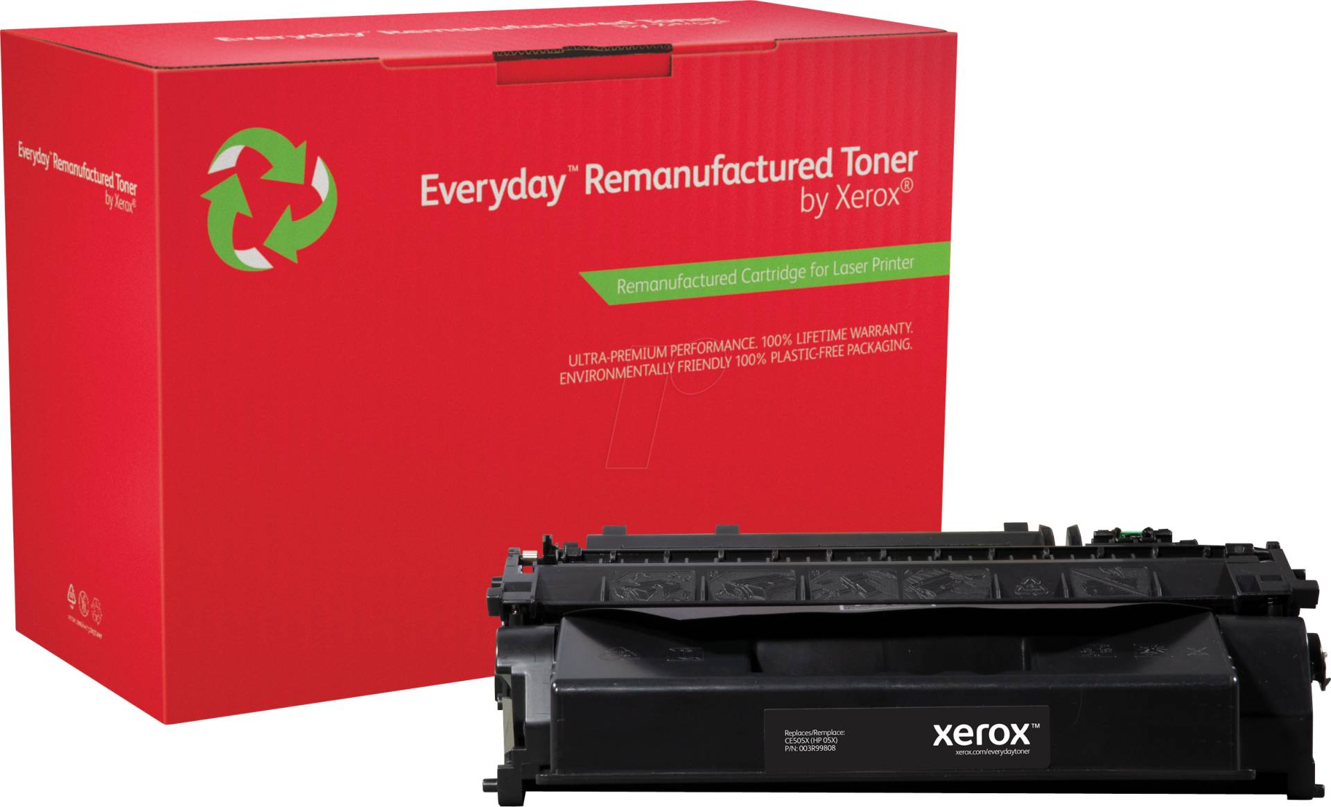 XEROX 006R03807 - Toner, schwarz, HP 131X / 125A / 128A, rebuilt, HP von Xerox
