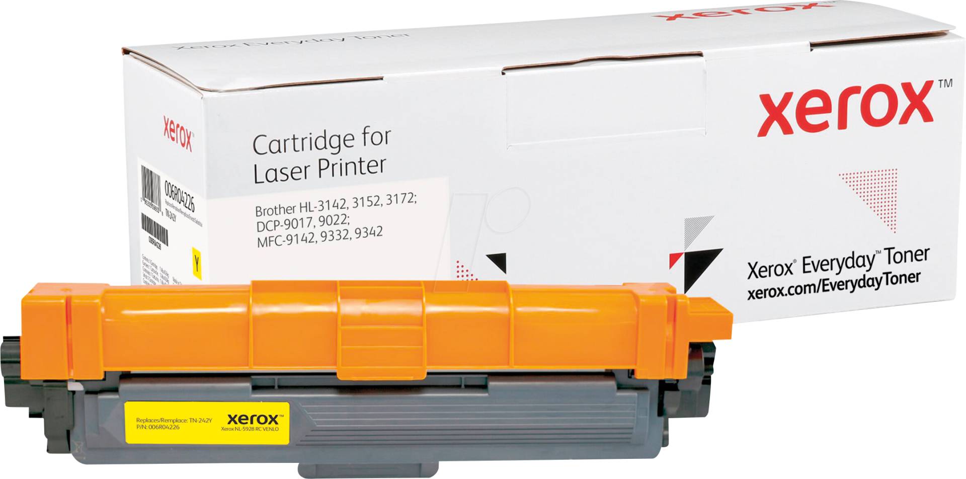 XEROX 006R04226 - Toner, Brother, gelb, TN-242, rebuilt von Xerox