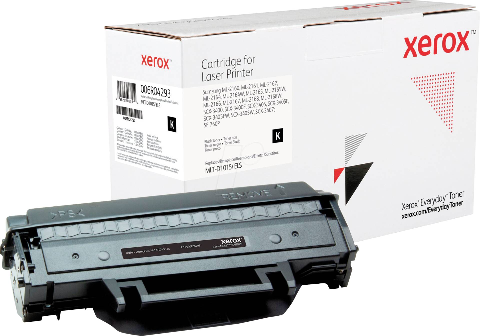 XEROX 006R04293 - Toner, Samsung, schwarz, MLT-D101, rebuilt von Xerox