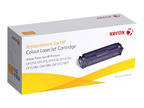 XEROX Original Toner yellow fuer HP Color LJCP1215 CP1515 CP1518 alternativ zu CB542A 1400 Seiten von Xerox