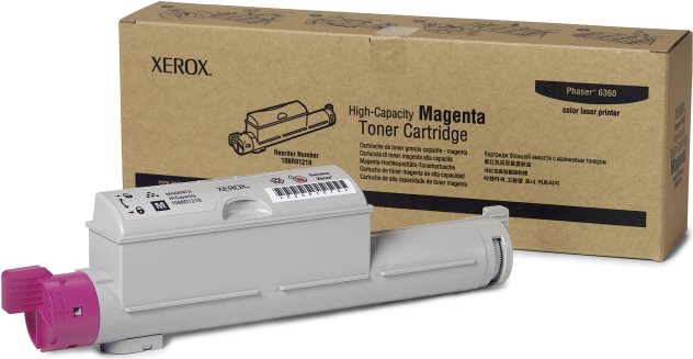 Xerox Phaser 6360 - Mit hoher Kapazität - Magenta - original - Tonerpatrone - für Phaser 6360DA, 6360DB, 6360DN, 6360DT, 6360DX, 6360N (106R01219) von Xerox