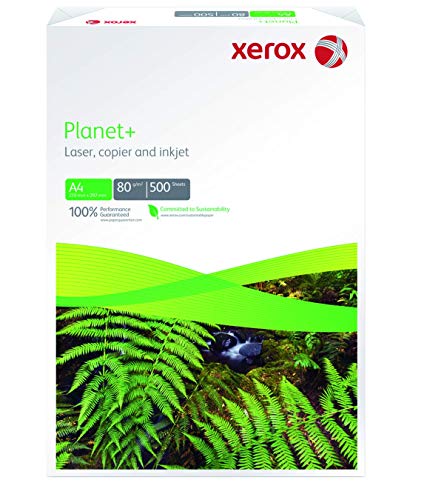 Xerox 003R90652 Planet+ Umwelt-/Druckerpapier, DIN A4, 80 g/m², 500 Blatt, weiß von Xerox