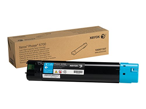 Xerox 106R01507 Phaser 6700 Tonerkartusche cyan hohe Kapazität 1er-Pack von Xerox