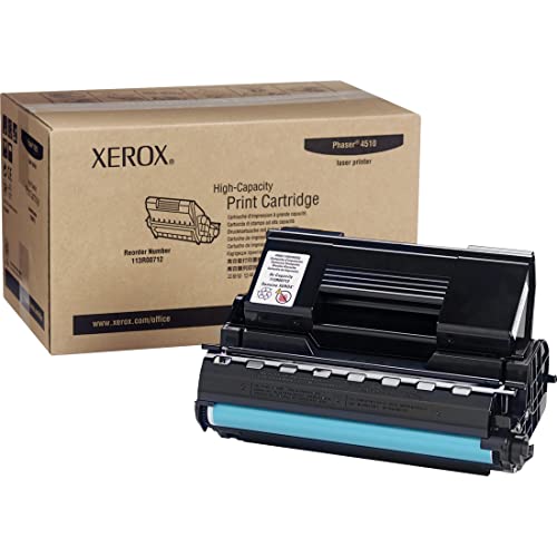Xerox 113R00712 Phaser 4510 Tonerkartusche hohe Kapazität 18.000 Seiten, schwarz von Xerox