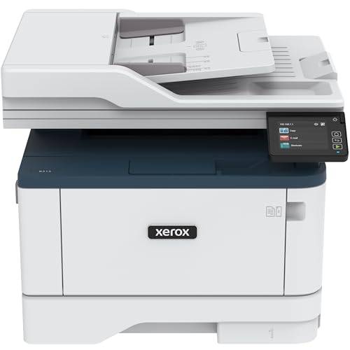 Xerox B315 Multifunktionsdrucker, grau/blau, USB, LAN, WLAN, Scan, Kopie, Fax von Xerox