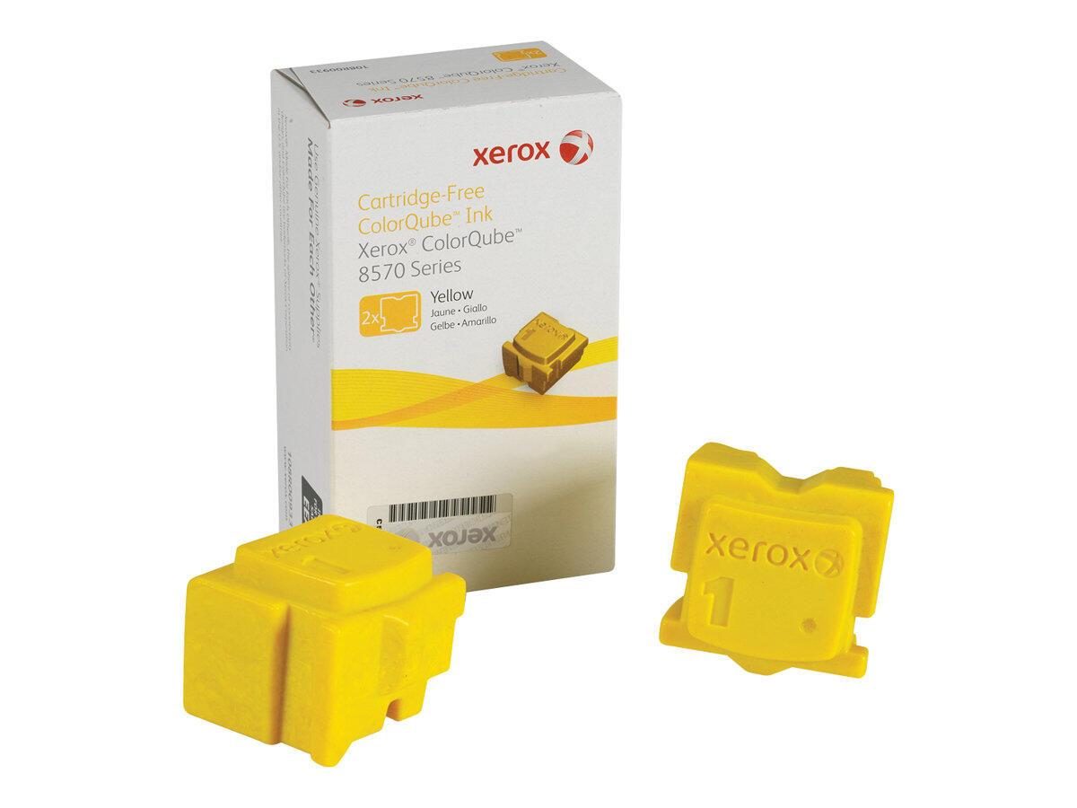 Xerox ColorCube 8570 gelbe Druckerpatrone Doppelpack 108R00933 von Xerox