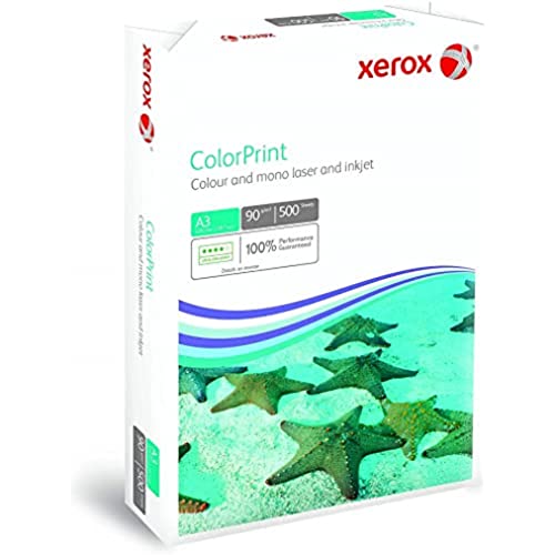 Xerox ColorPrint Premium Farblaser- Druckerpapier, weiß, 90 g/m², A3, FSC Mix credit, 1 Paket (500 Blatt), 003R95255 von XEROX