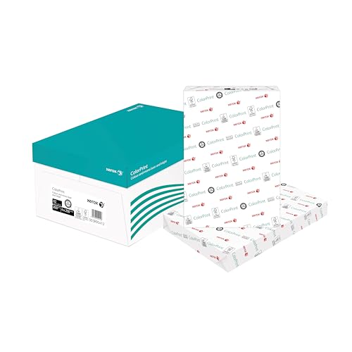 Xerox Colorprint Premium Farblaser-Druckerpapier, weiß, 200g/m², A3, FSC Mix Credit, 1 Karton zu 4 Paketen (1.000 Blatt), 003R95412 von Xerox