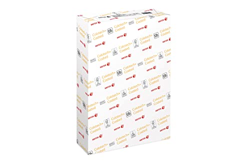 Xerox Colotech+ Gloss, Farblaserpapier weiß, 130g/m², A3, beidseitig glänzend gestrichen - Paket zu 500 Blatt, 003R91605 von Xerox