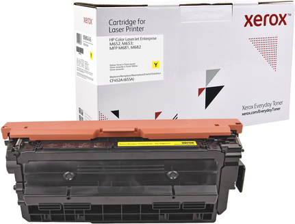 Xerox Everyday - Gelb - kompatibel - Tonerpatrone (Alternative zu: HP 655A, HP CF452A) - für HP Color LaserJet Enterprise M652, M653, LaserJet Enterprise Flow MFP M681, MFP M682 (006R04345) von Xerox