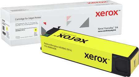 Xerox Everyday - Hohe Ergiebigkeit - Gelb - kompatibel - Tintenpatrone (Alternative zu: HP M0J98AE) - für HP PageWide Color 755, MFP 77X, PageWide Managed P77740, P77750, PageWide Pro 750, 77X (006R04608) von Xerox