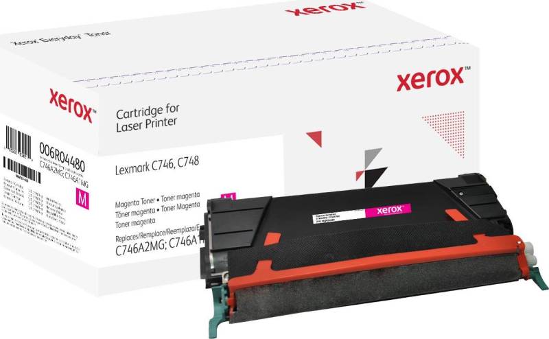 Xerox Everyday - Hohe Ergiebigkeit - Magenta - kompatibel - Tonerpatrone (Alternative zu: Lexmark C746A1MG, Lexmark C746A2MG) - Green World Alliance return program (006R04480) von Xerox