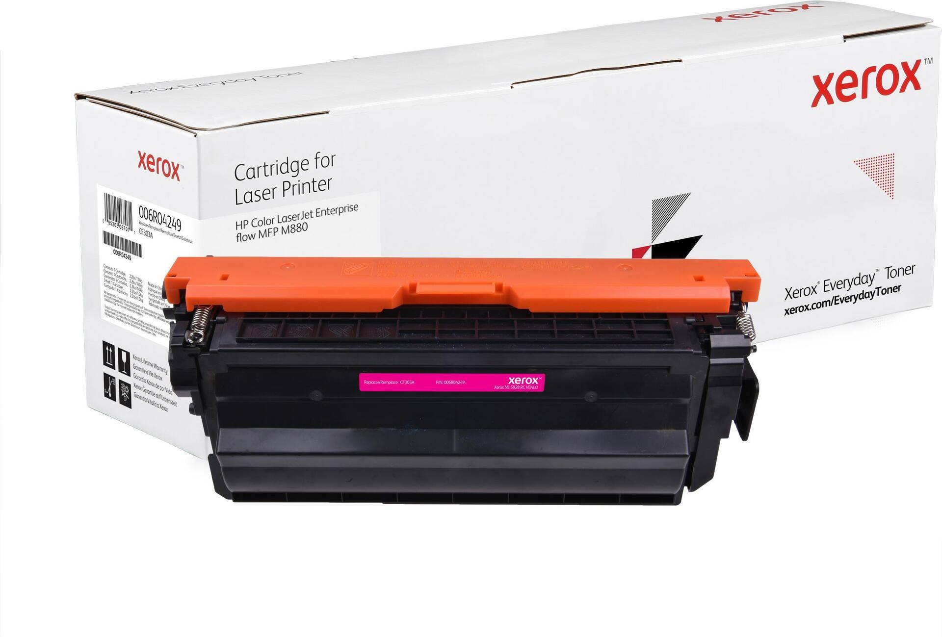 Xerox Everyday - Magenta - kompatibel - Tonerpatrone (Alternative zu: HP CF303A) - für HP Color LaserJet Managed Flow MFP M880, LaserJet Enterprise Flow MFP M880 (006R04249) von Xerox